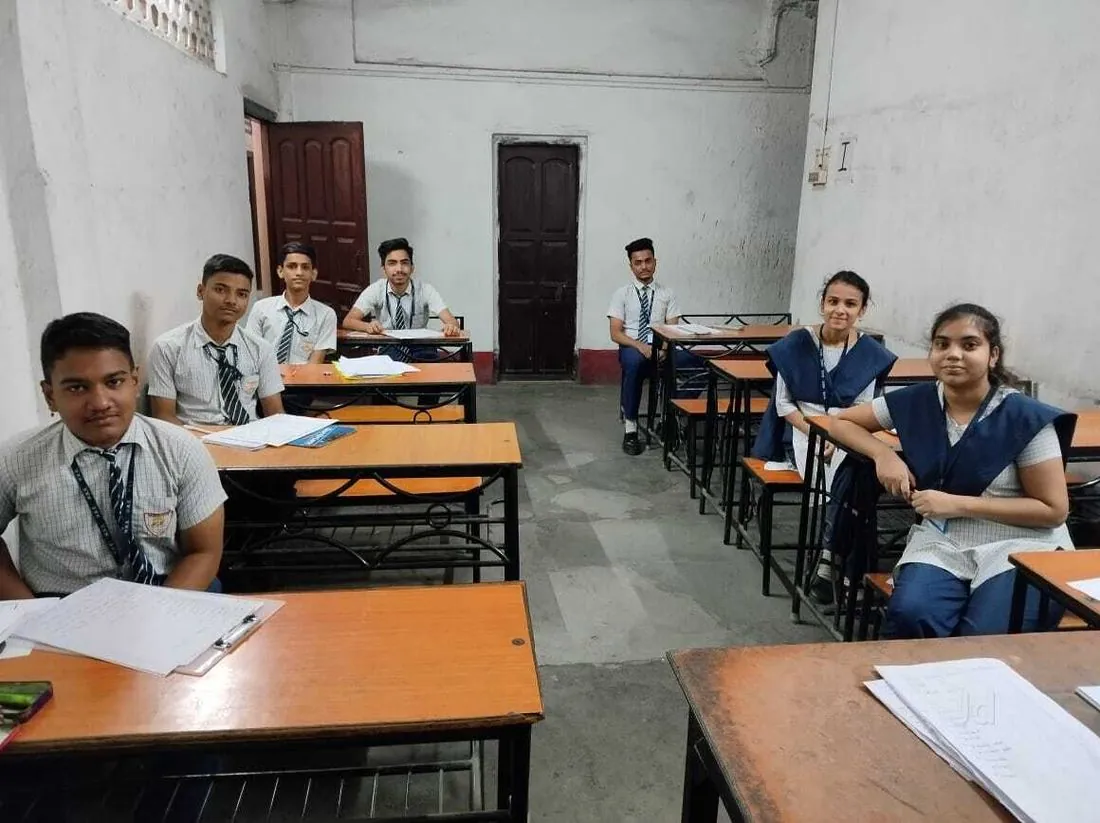 A classroom at H.K. Education